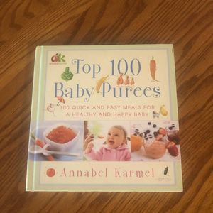 6/$20 Top 100 Baby Purées 100 quick & easy meals for a happy healthy baby book